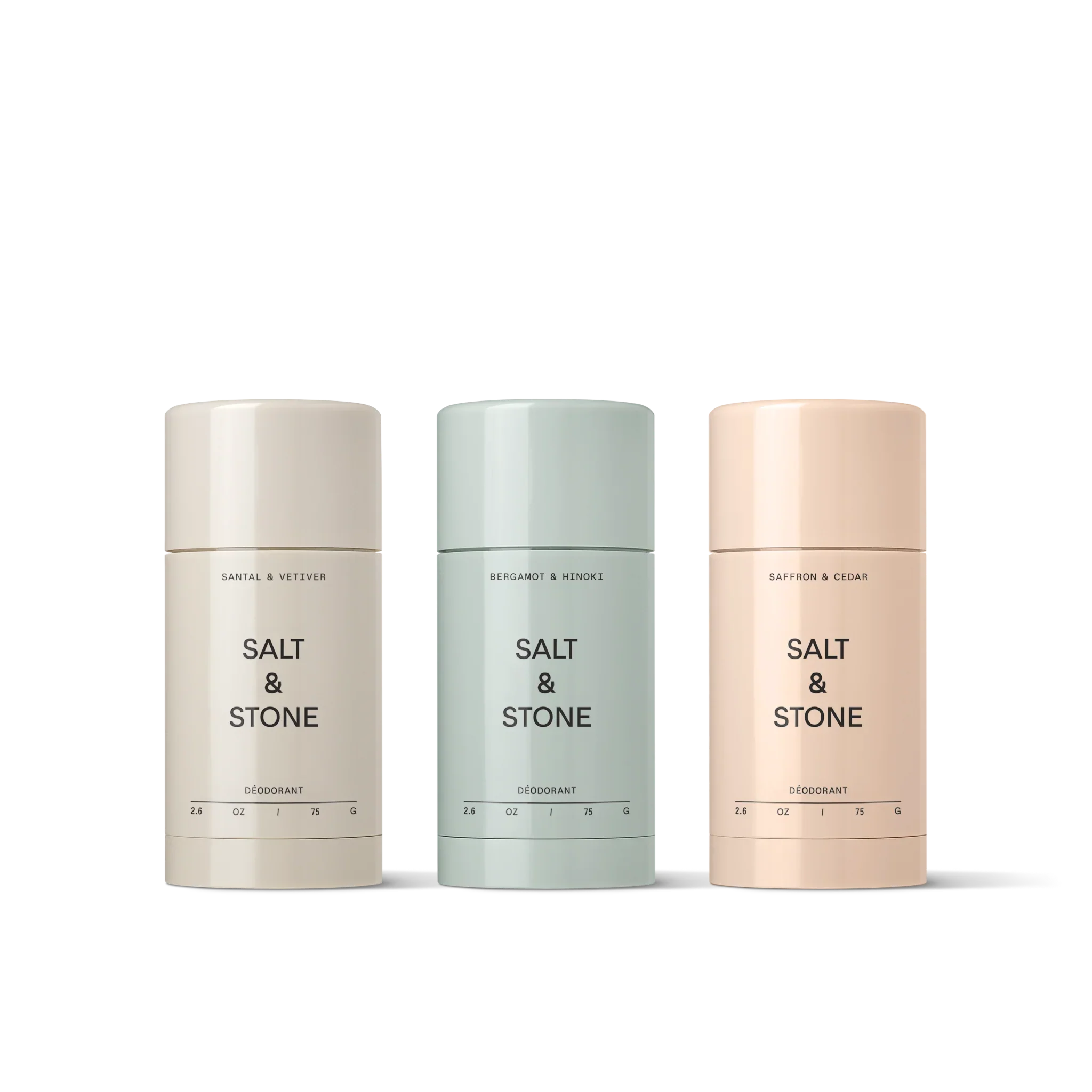 Deodorant Trio